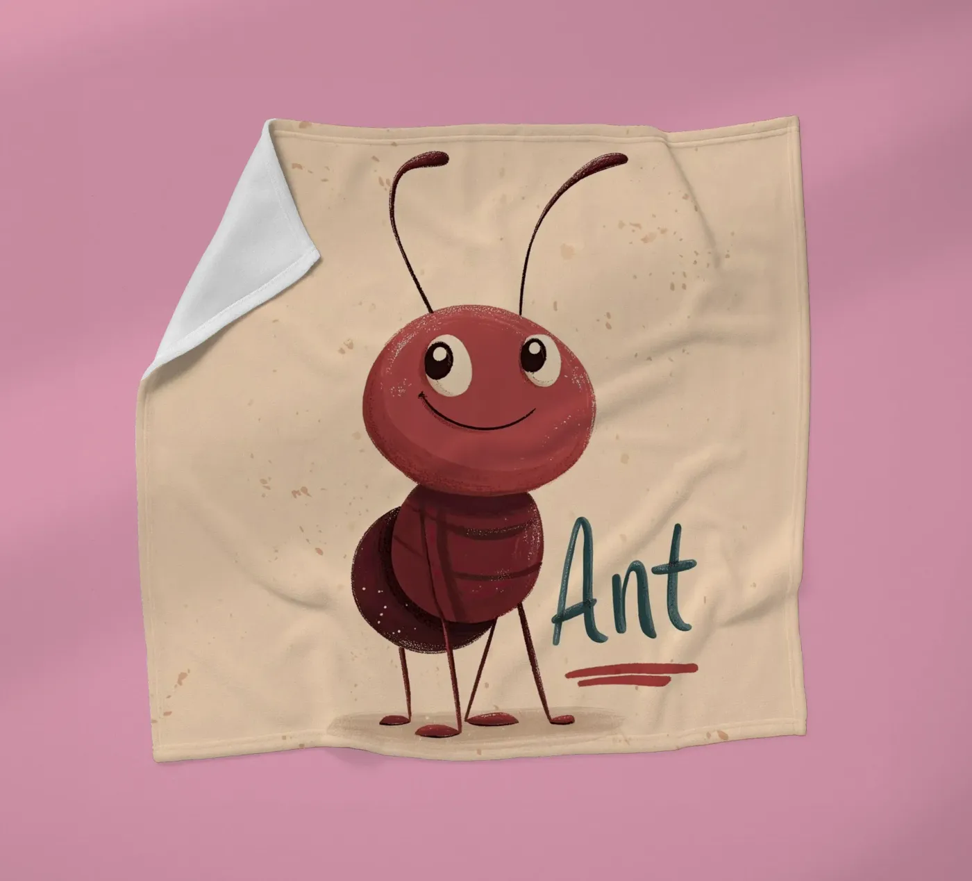 Ant fleecedeken van Kiara