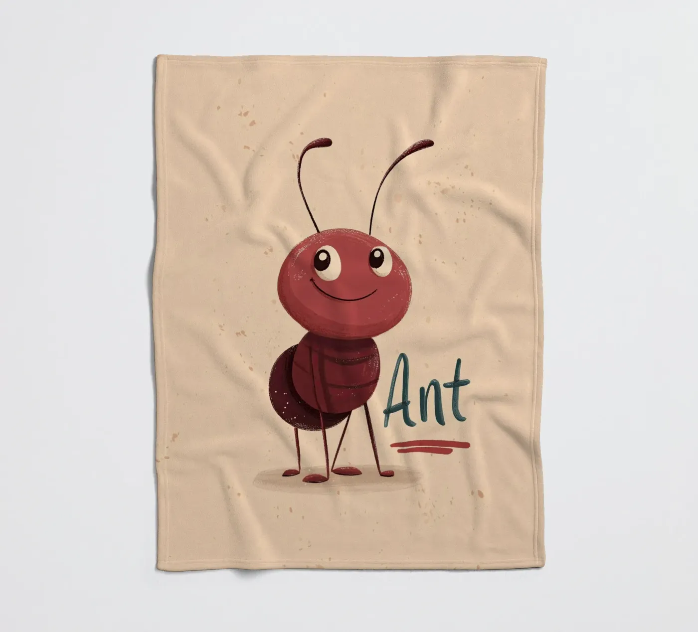 Ant fleecedeken van Kiara