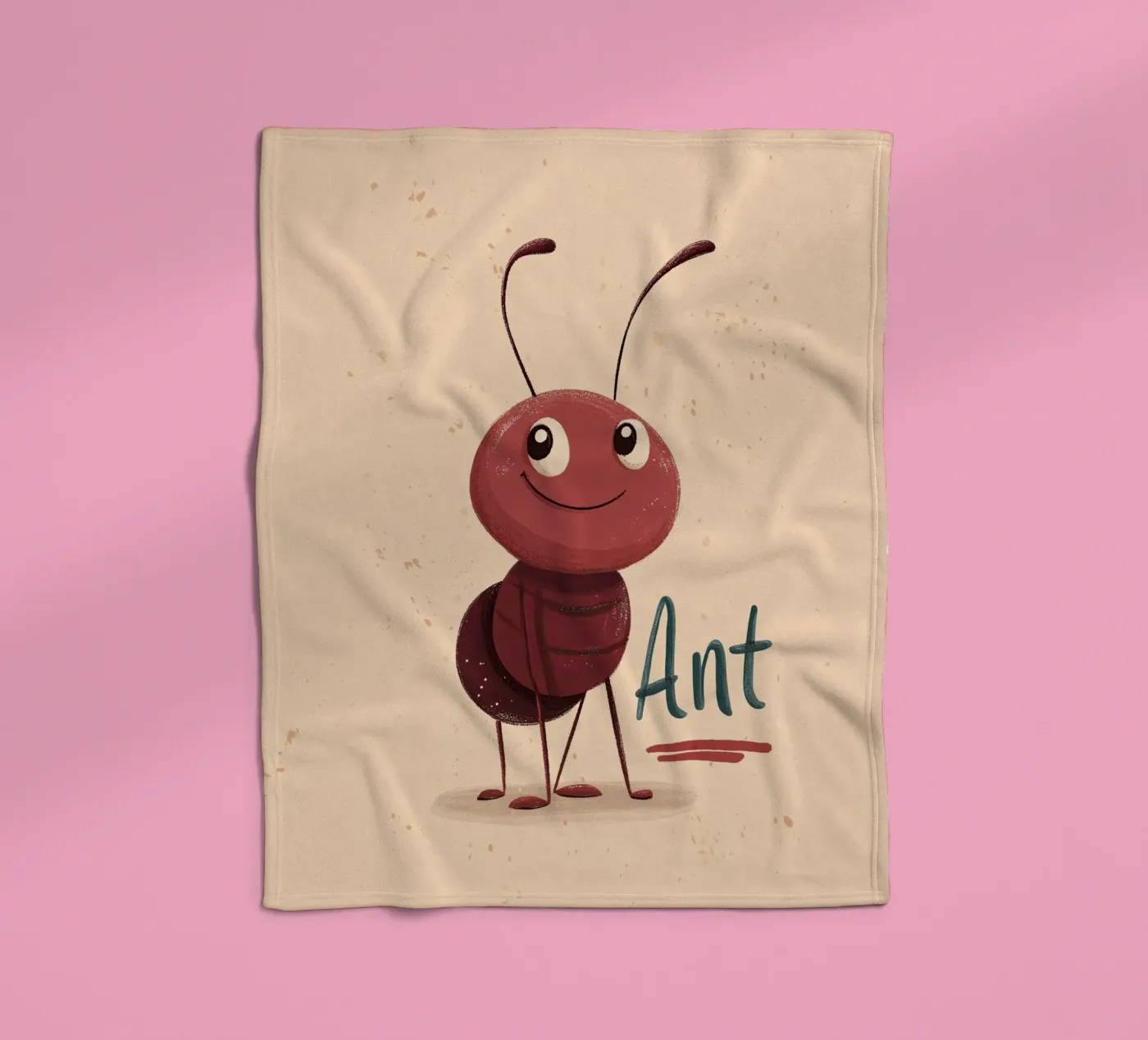 Ant fleecedeken van Kiara