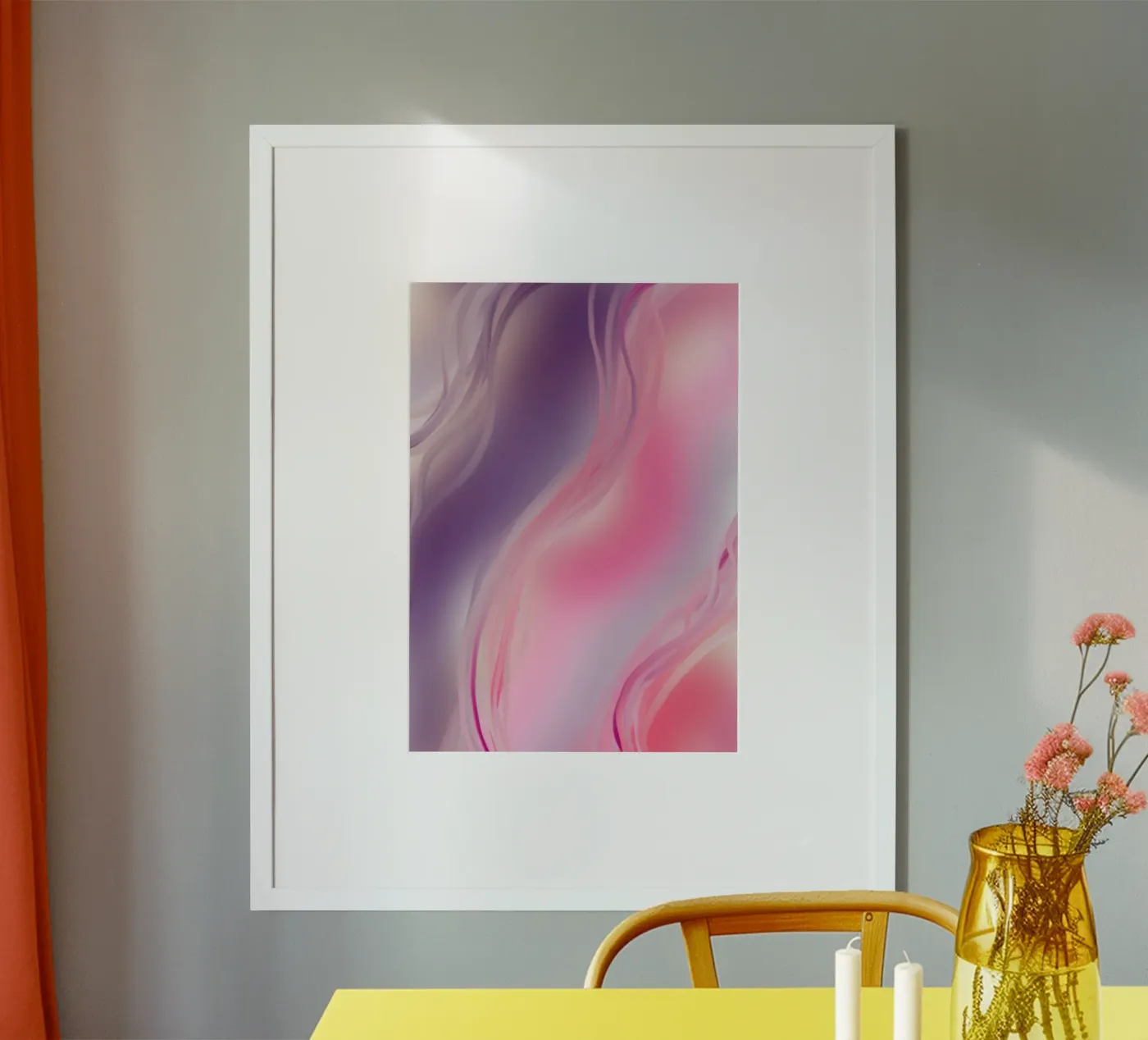 Purple poster van Simplicity