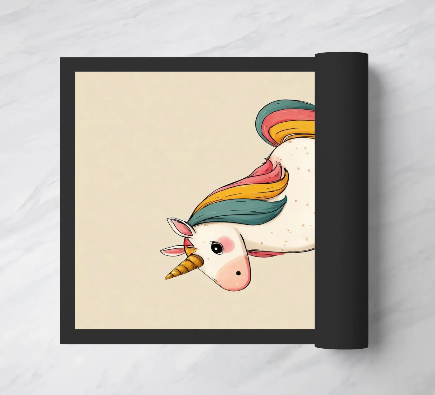 Unicorn Fußmatte von Kiara