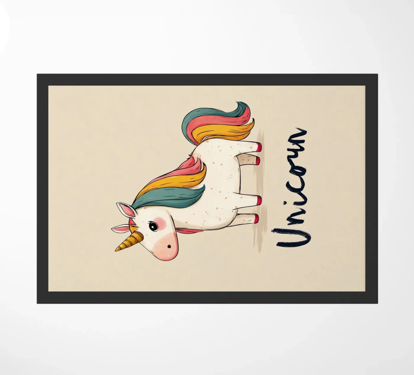 Unicorn Fußmatte von Kiara