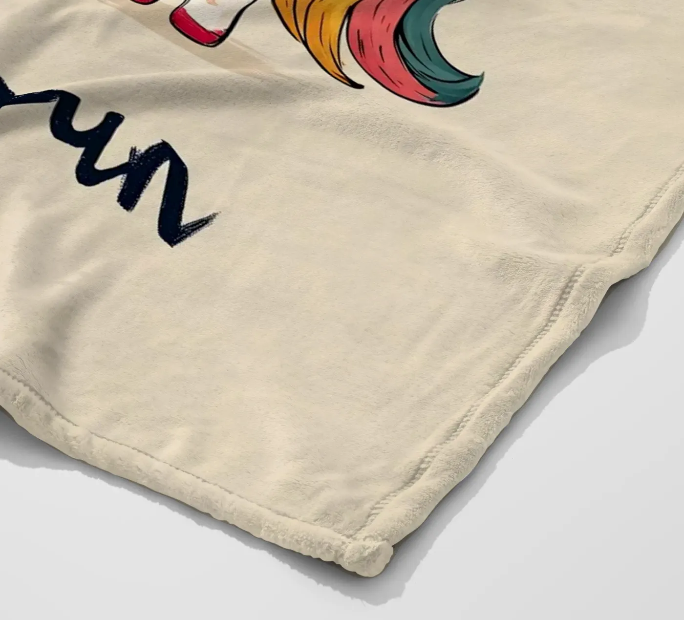 Unicorn fleecedeken van Kiara