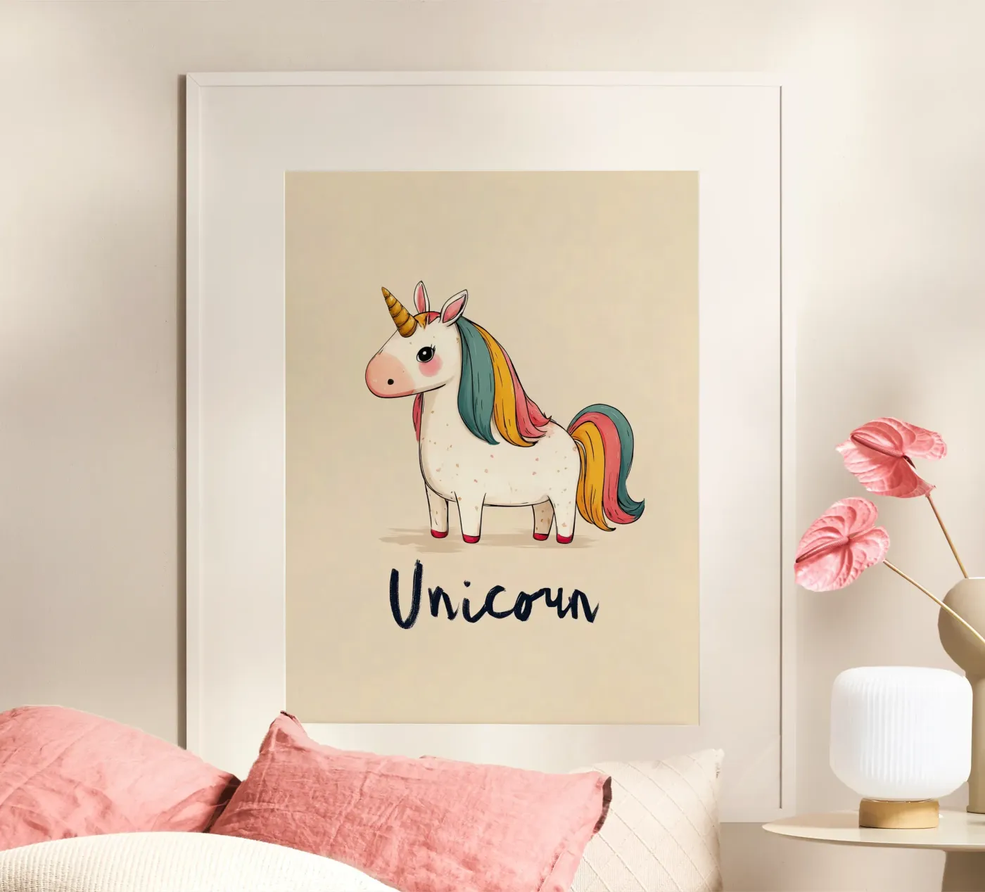 Unicorn poster van Kiara