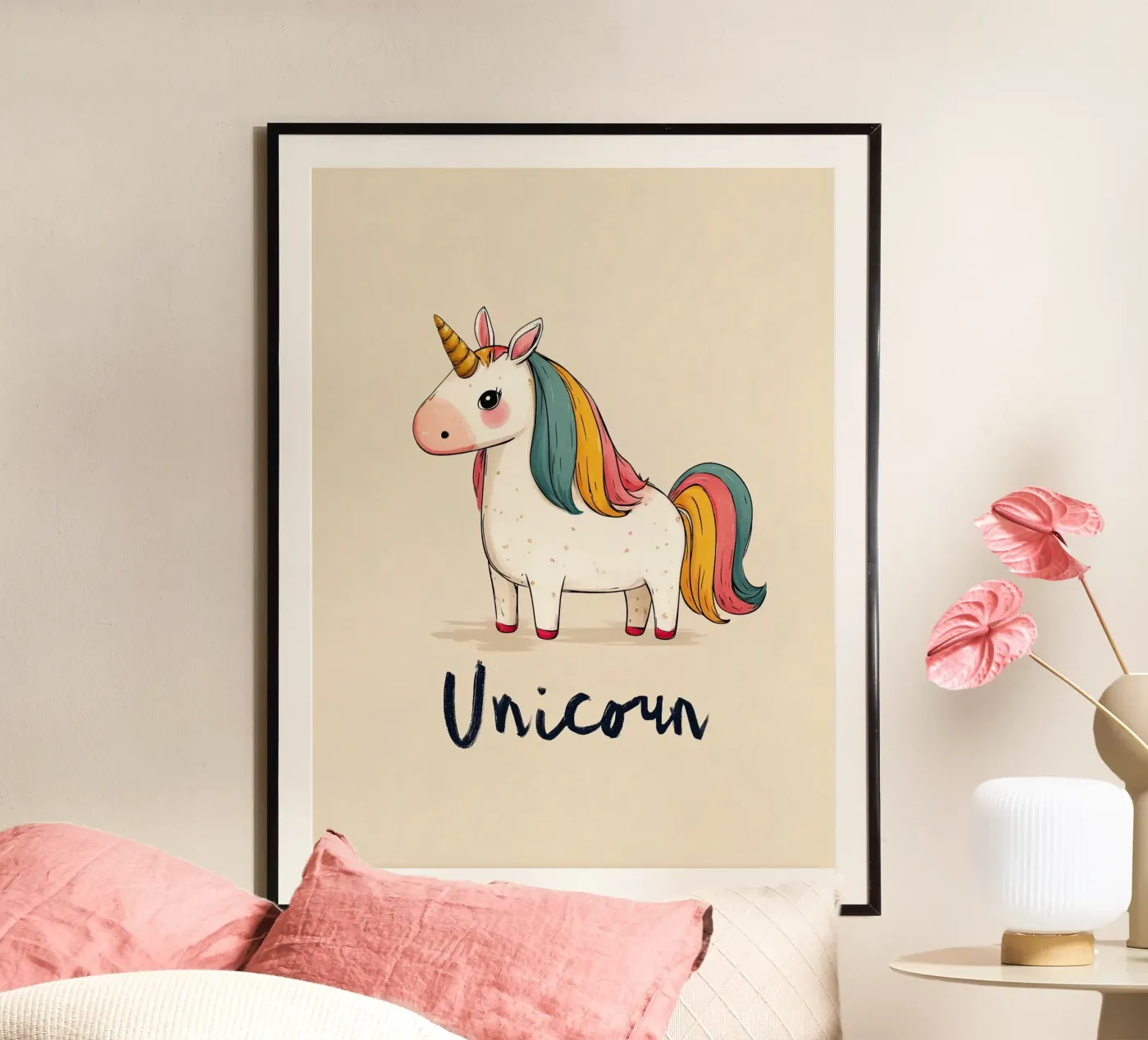 Unicorn poster van Kiara
