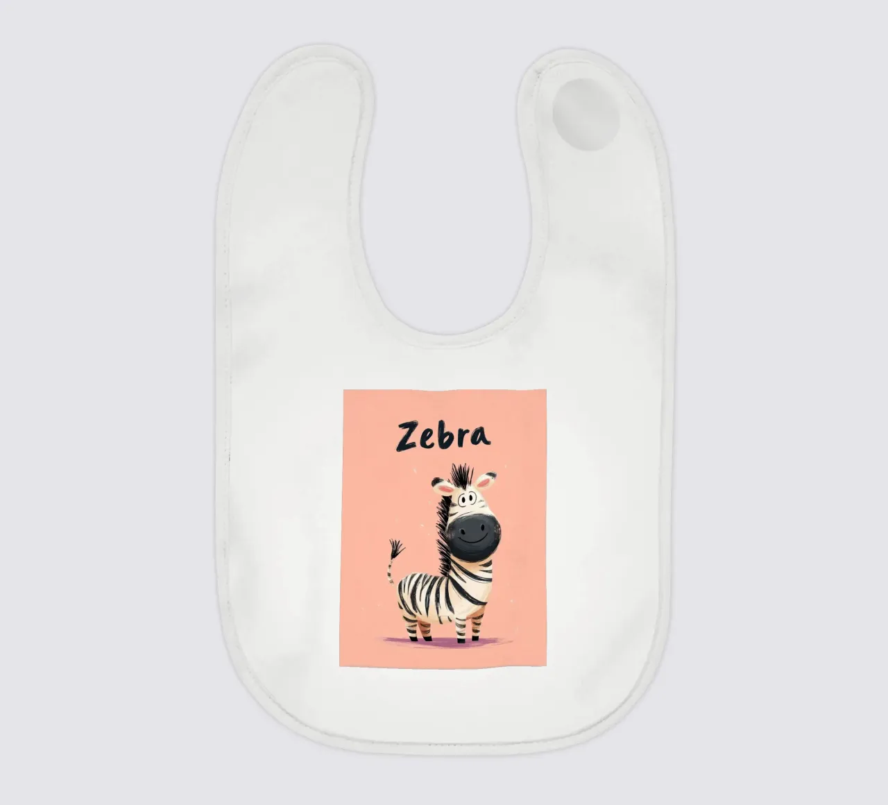 Zebra baby slabbetje van Kiara