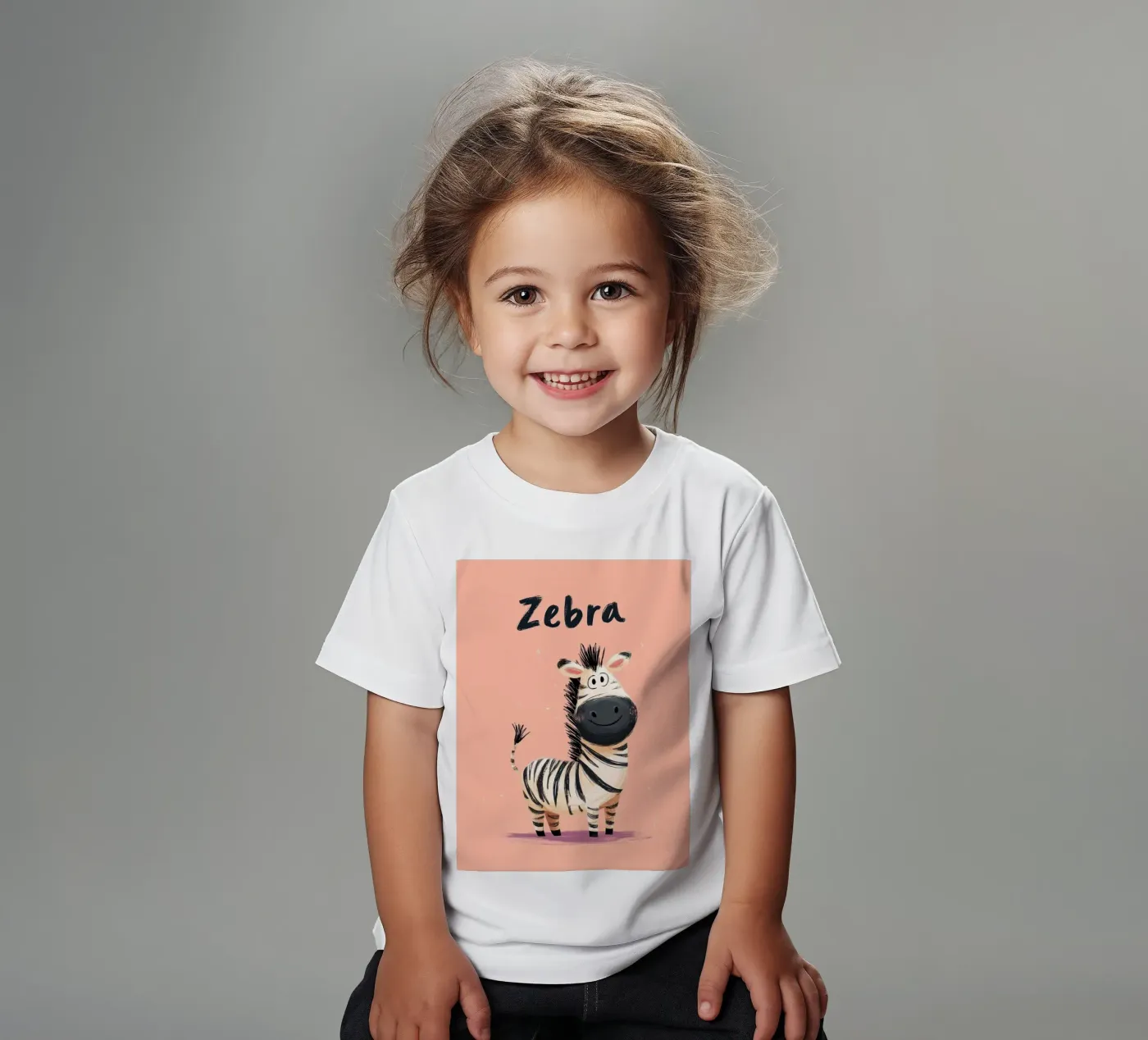 Zebra t-shirt bambini da Kiara