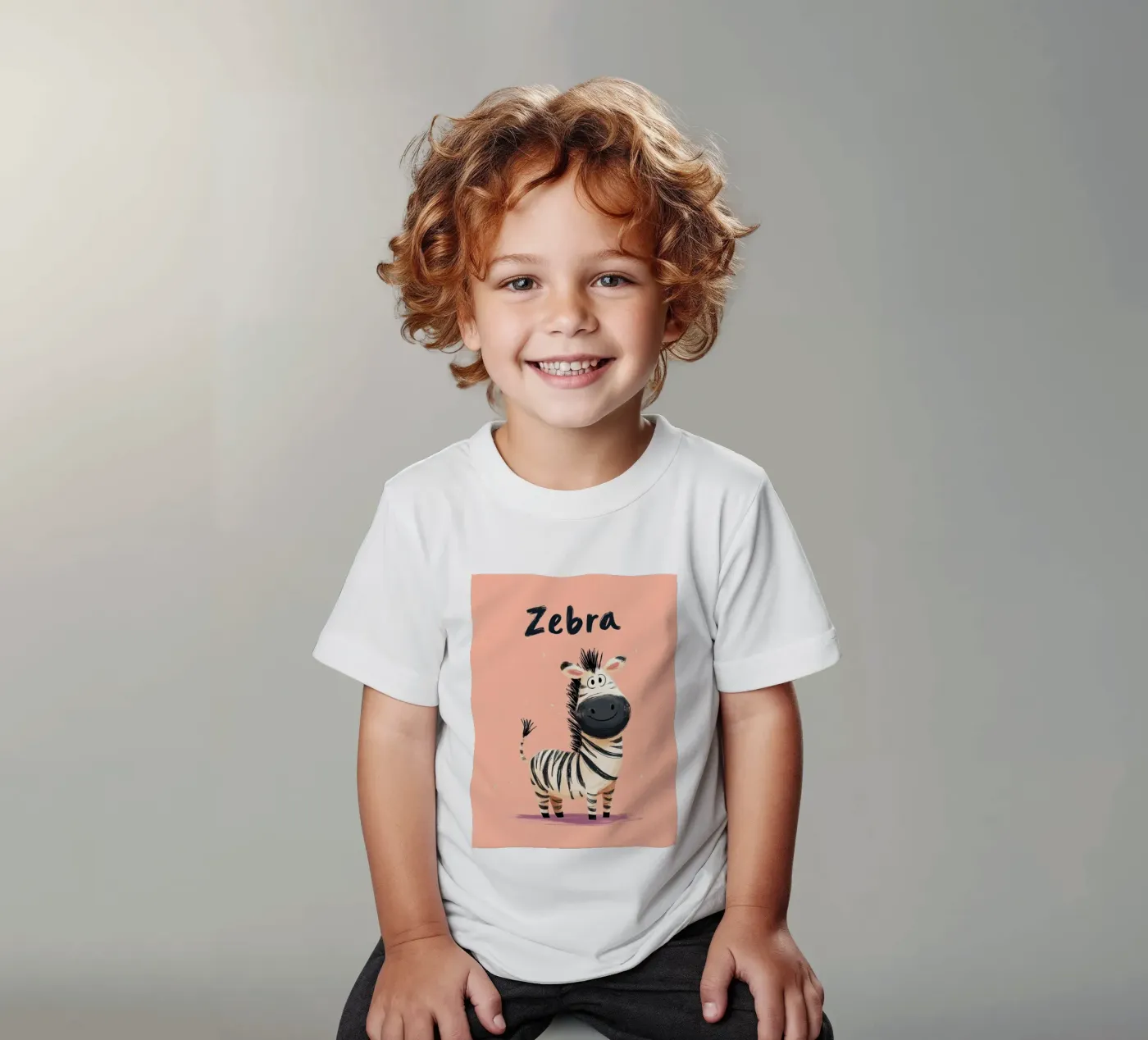 Zebra t-shirt bambini da Kiara