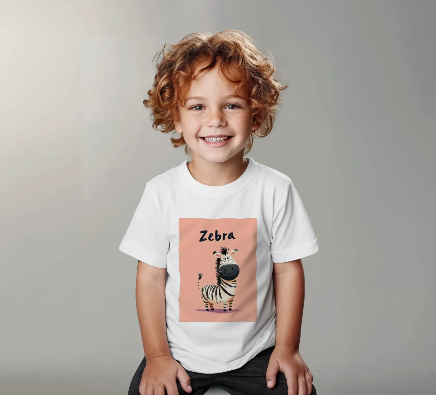 Zebra t-shirt bambini da Kiara