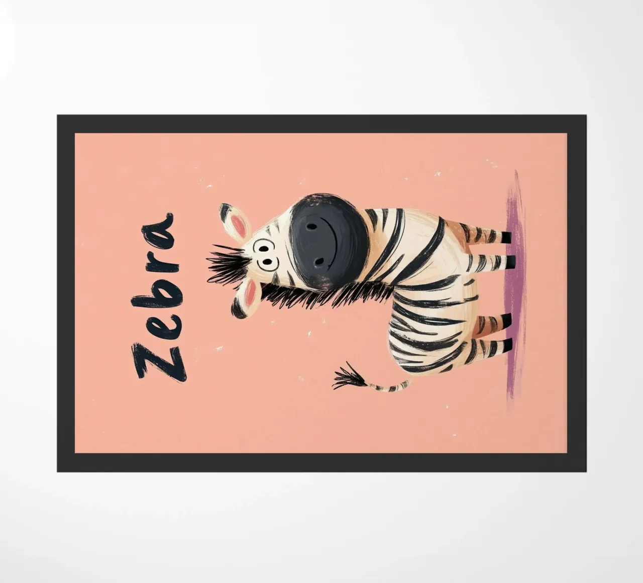 Zebra deurmat van Kiara