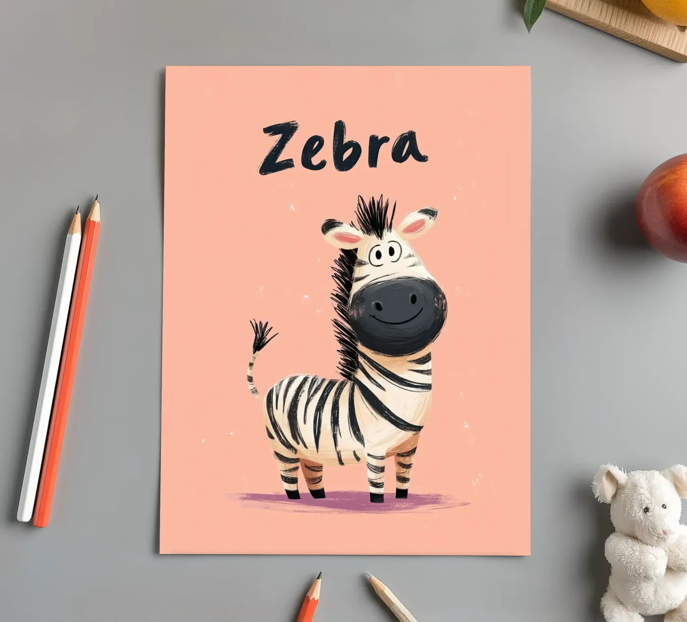 Zebra sticker sheet by Kiara