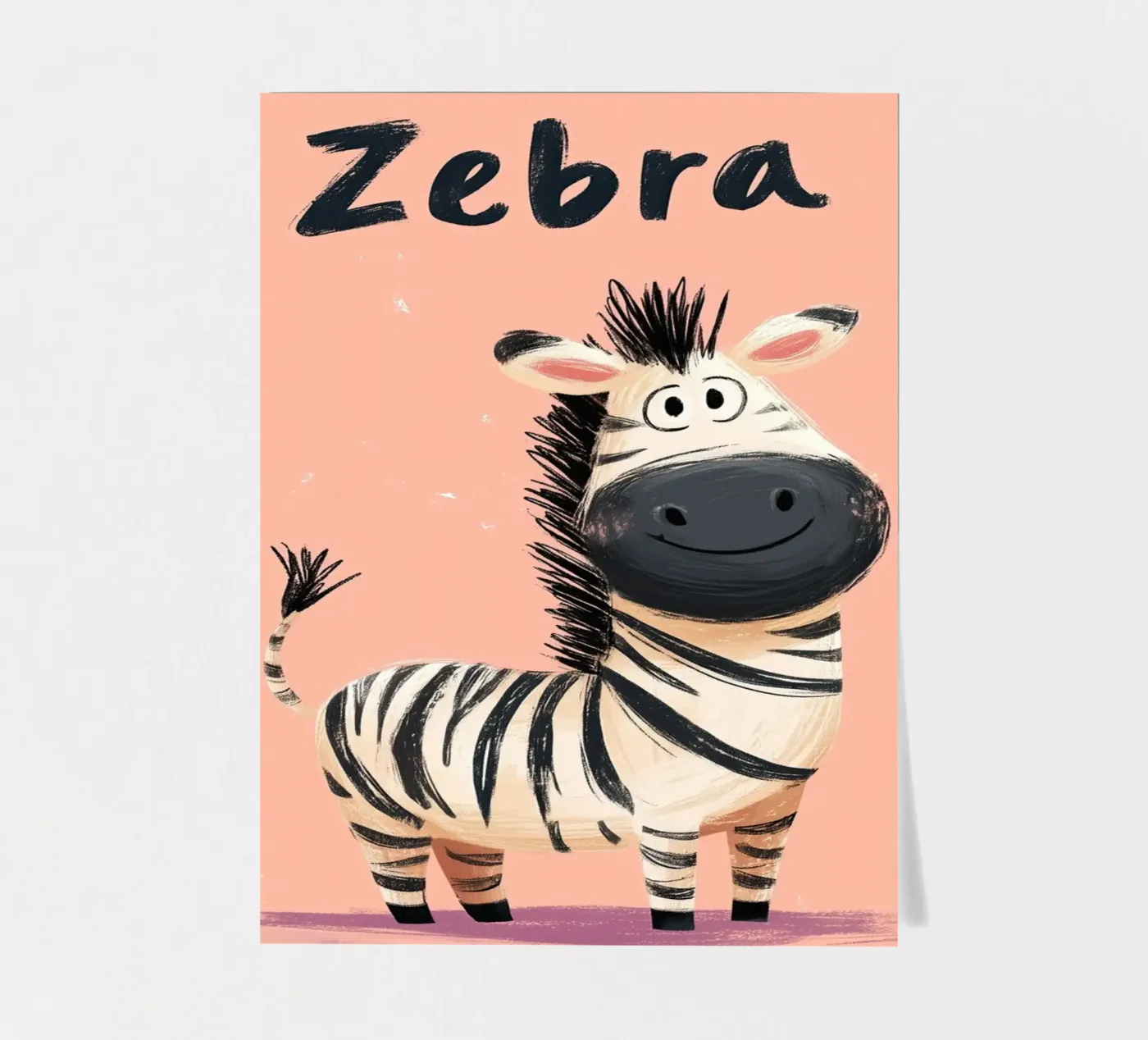 Zebra sticker sheet by Kiara
