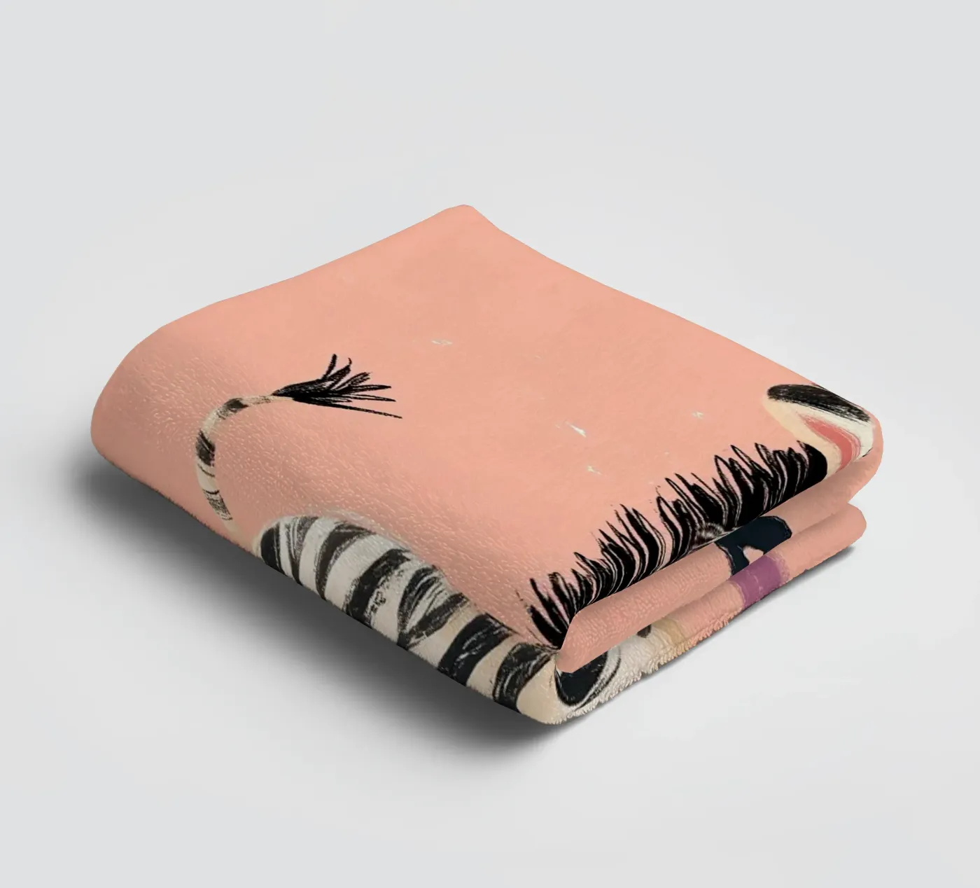 Zebra badhanddoek van Kiara