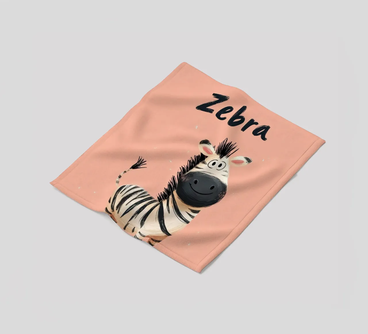 Zebra product.type.blanket-fleece common.byCreator Kiara
