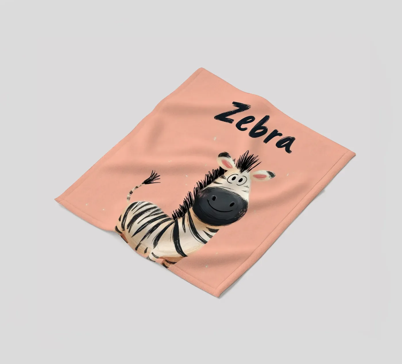 Zebra Fleecedecke von Kiara