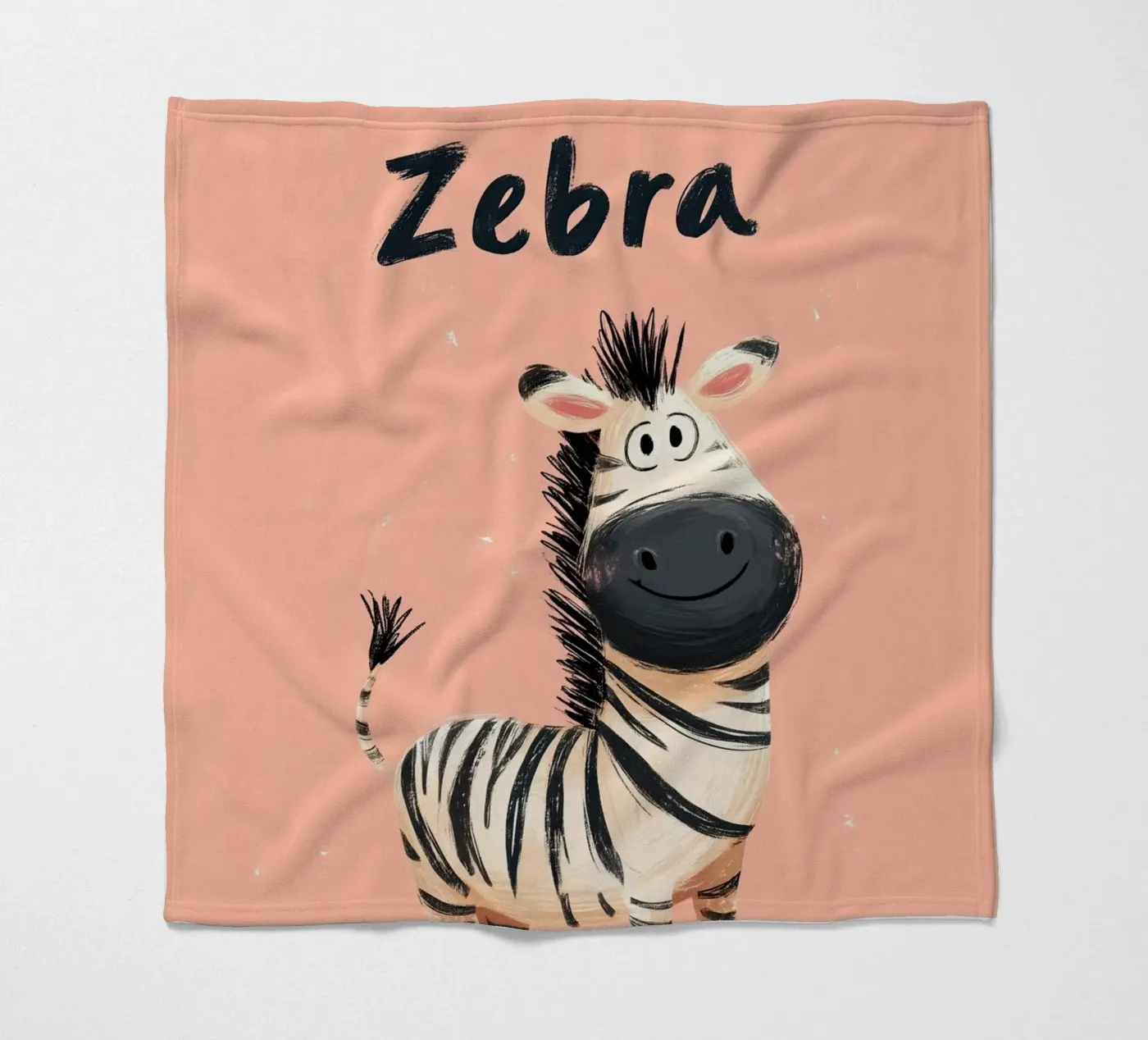 Zebra Fleecedecke von Kiara