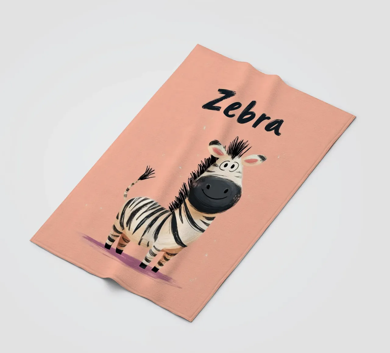 Zebra product.type.blanket-fleece common.byCreator Kiara