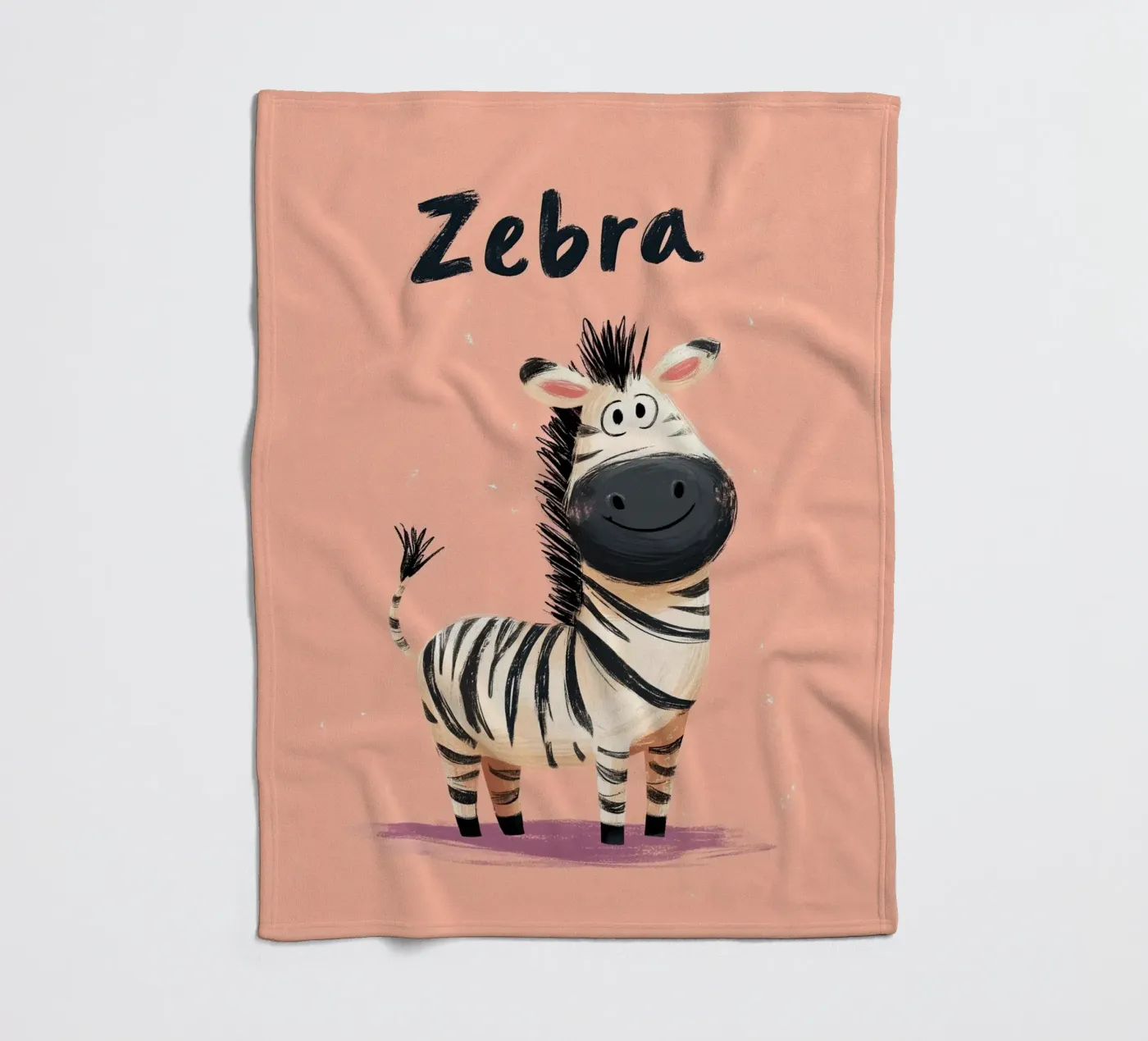 Zebra coperta in pile da Kiara