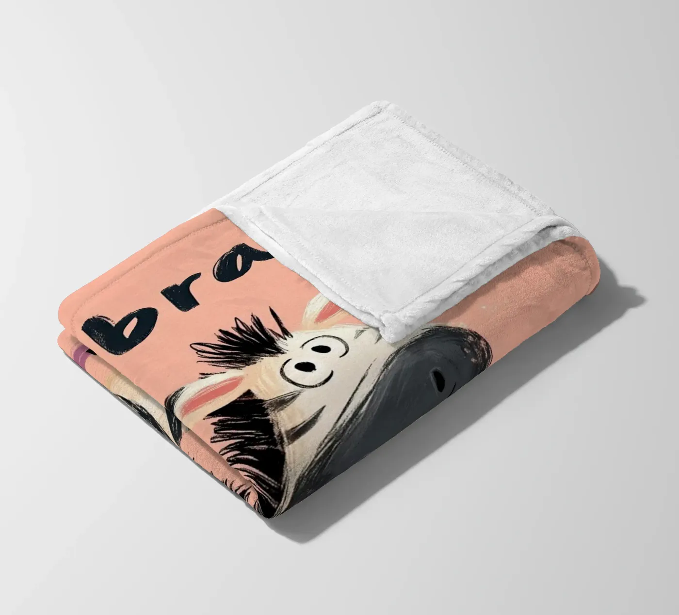 Zebra coperta in pile da Kiara