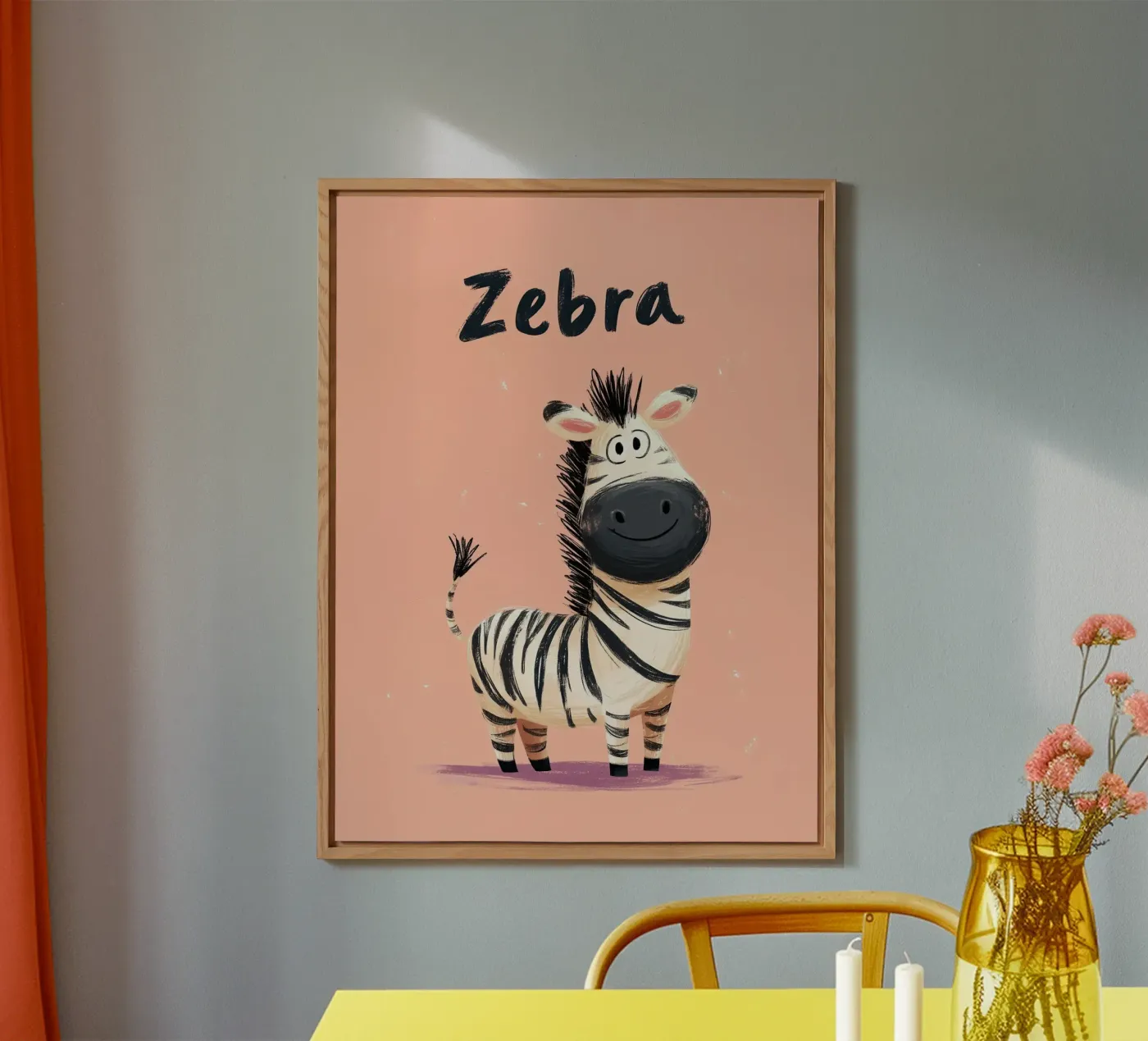 Zebra forex-plaat van Kiara