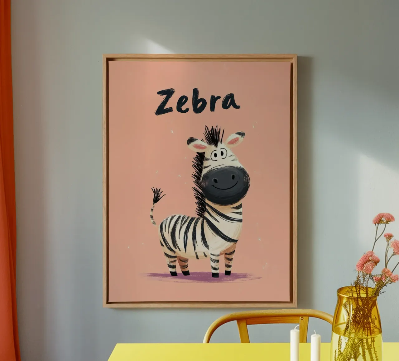 Zebra tela da Kiara
