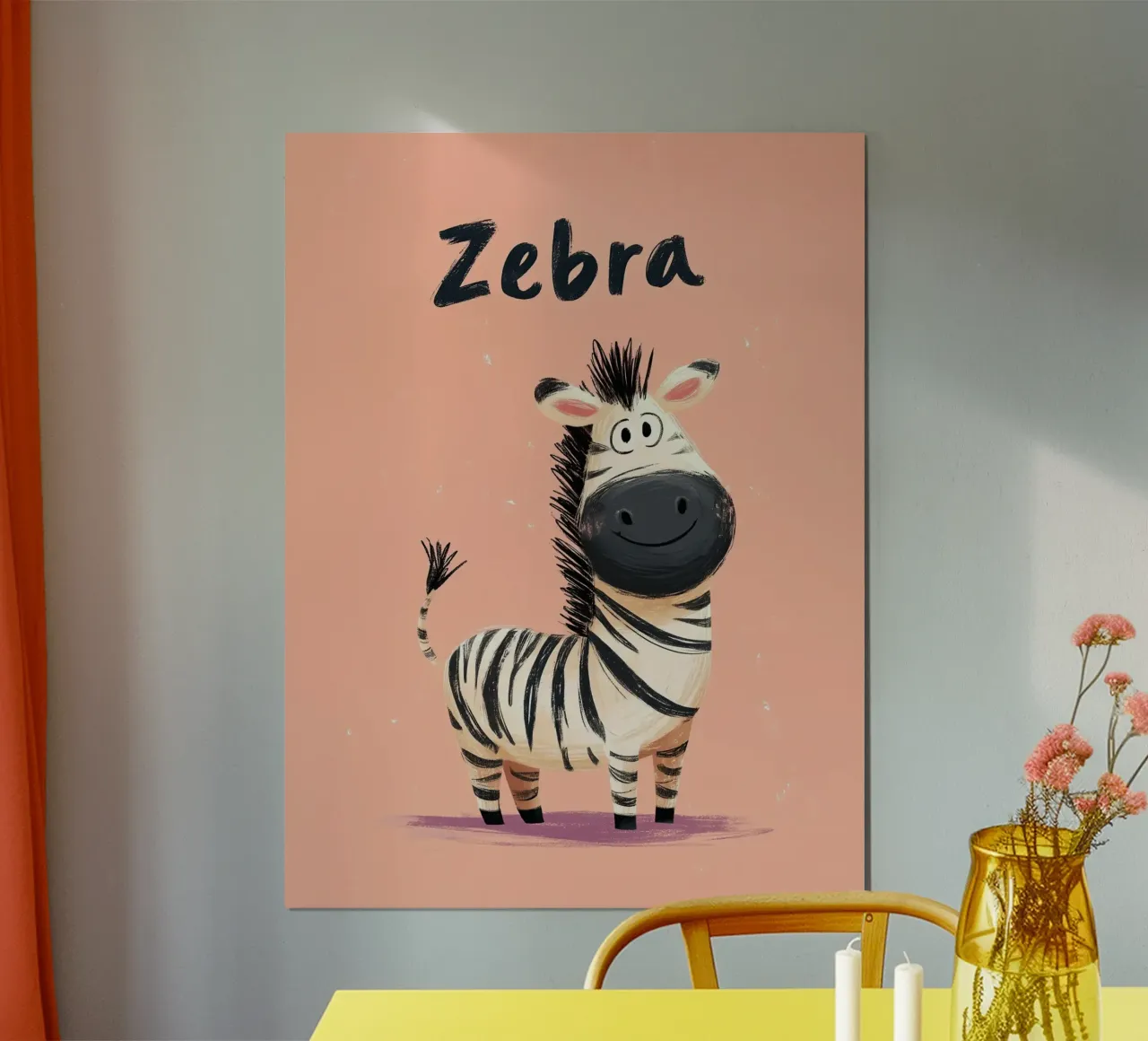 Zebra poster da Kiara
