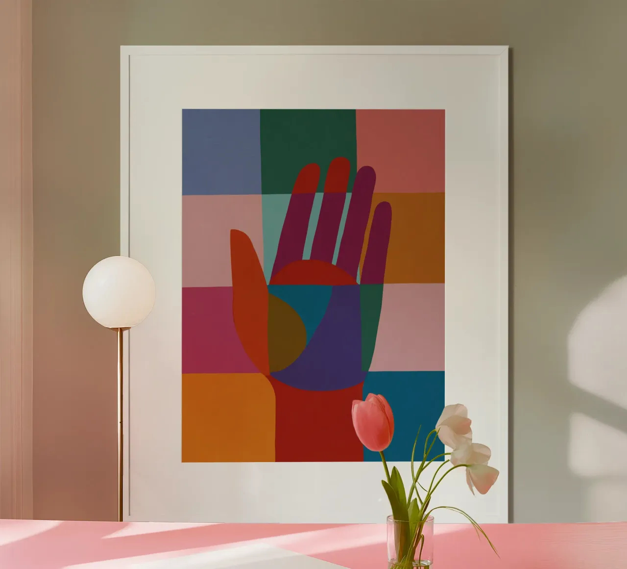 Mano geometrica poster da Gaite