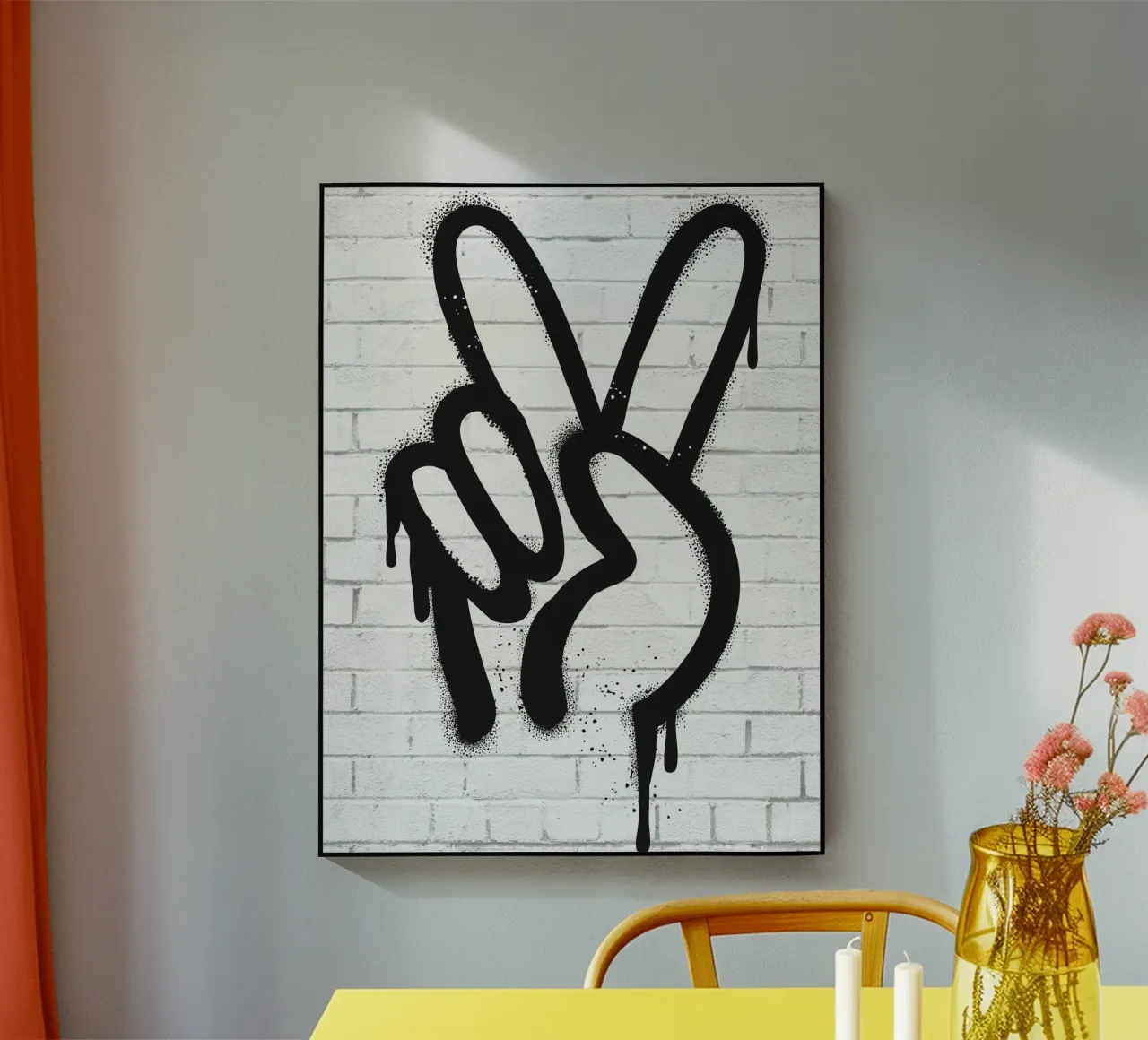 Peace Vibe plexiglass da DigiWunderwerk