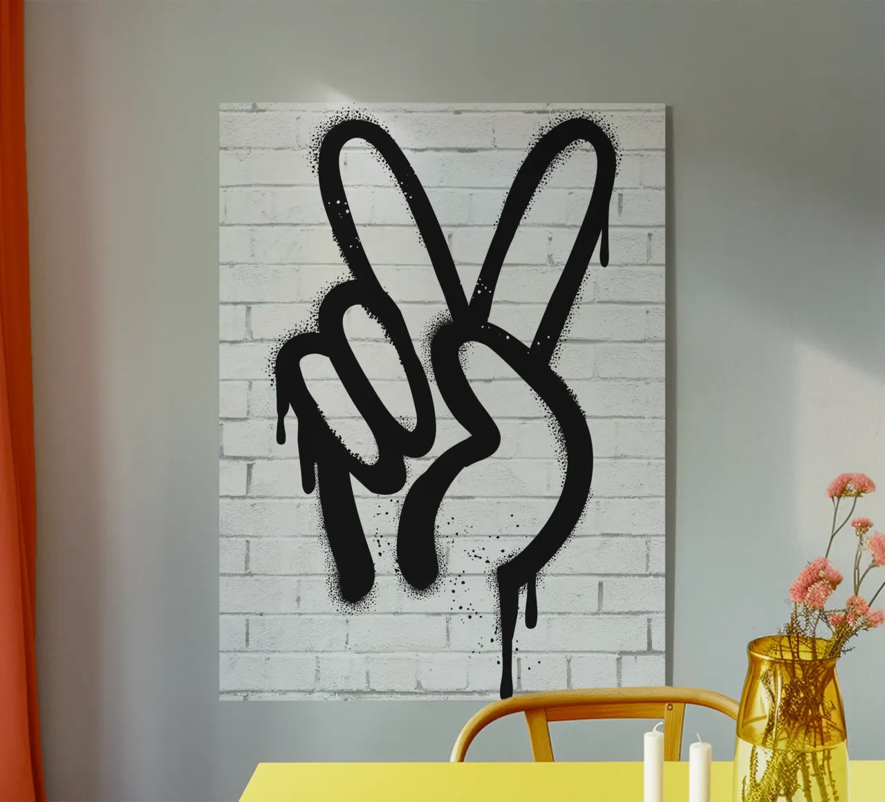 Peace Vibe plexiglass da DigiWunderwerk