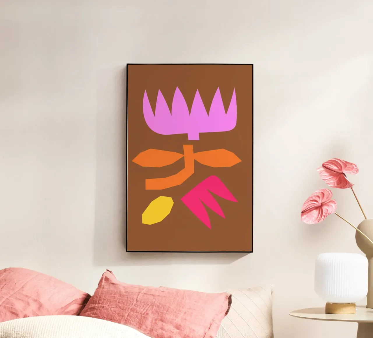 Bold Flowers 1 plexiglass da Studio Memb