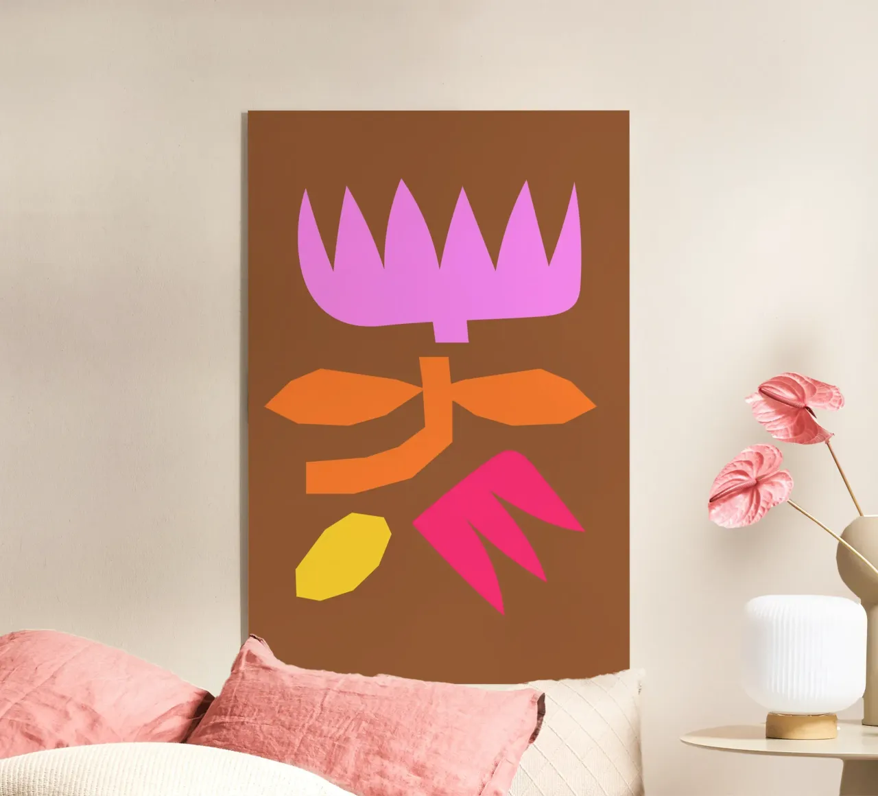 Bold Flowers 1 plexiglass da Studio Memb