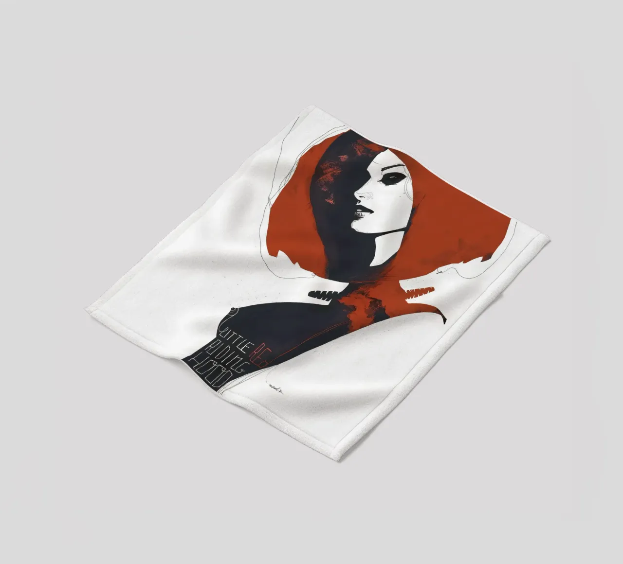 Little Red Riding Hood coperta in pile da Manuel Rebollo
