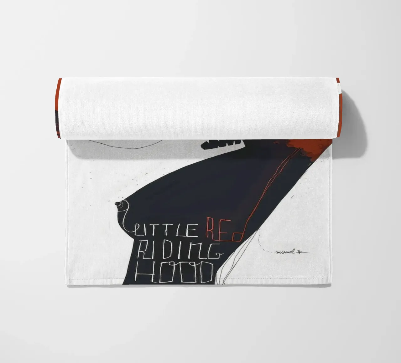 Little Red Riding Hood telo mare da Manuel Rebollo