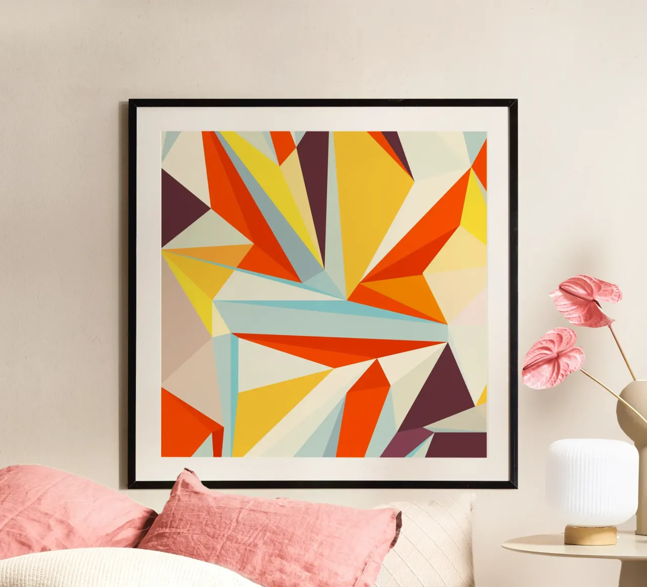 Abstract Shapes poster da Dream In Colors