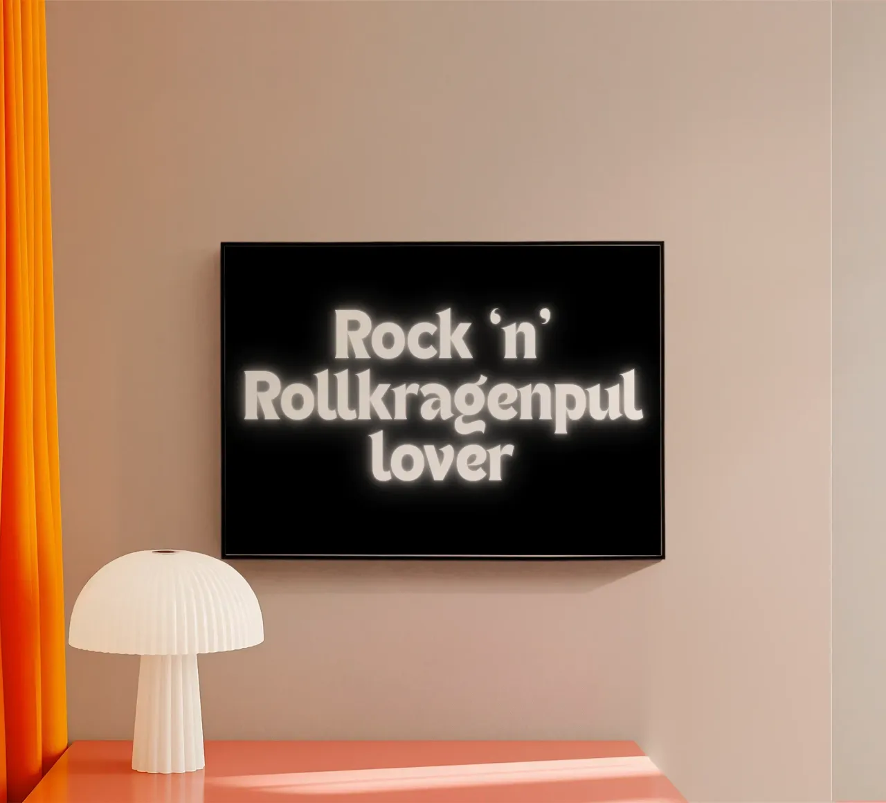 Rock 'n' Rollkragenpullover plexiglass da Flosters