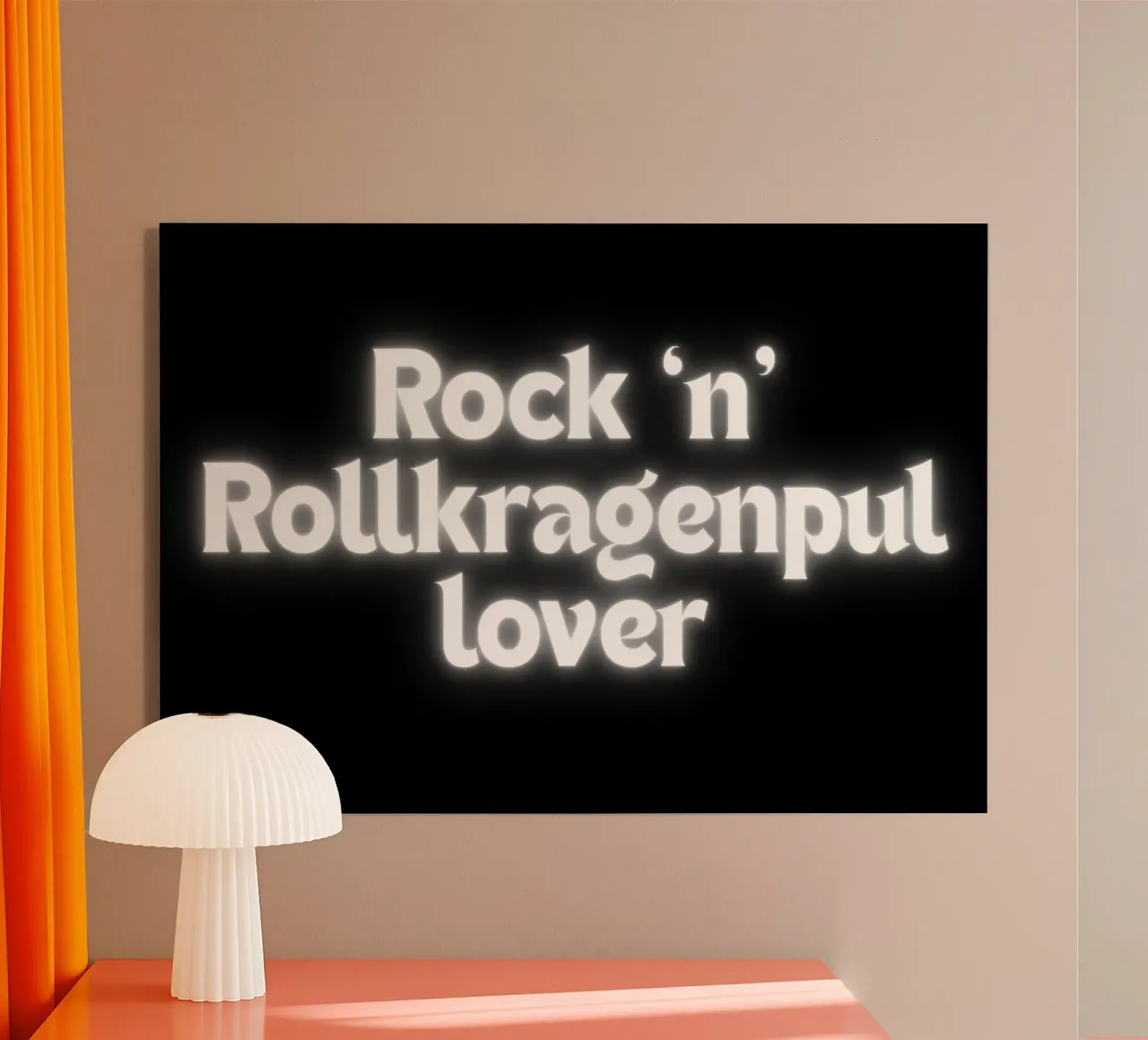 Rock 'n' Rollkragenpullover plexiglass da Flosters