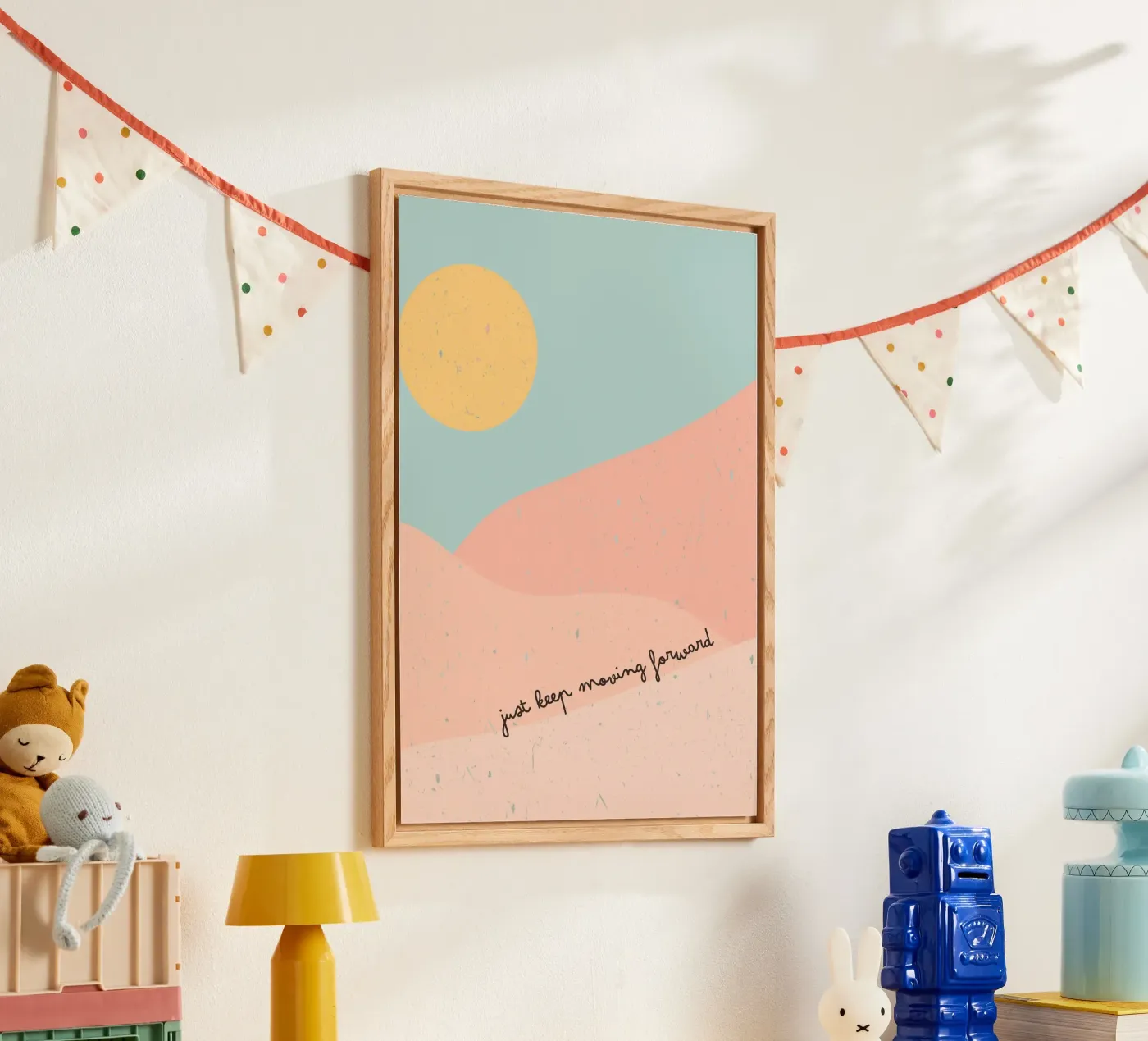 JUST KEEP MOVING FORWARD plexiglas de Daily Motivation