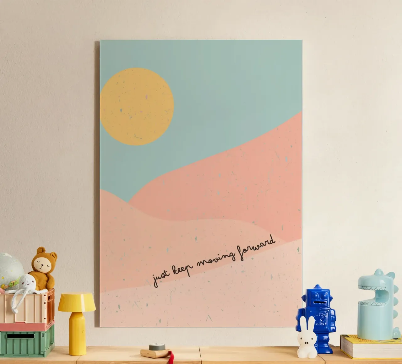 JUST KEEP MOVING FORWARD plexiglass da Daily Motivation