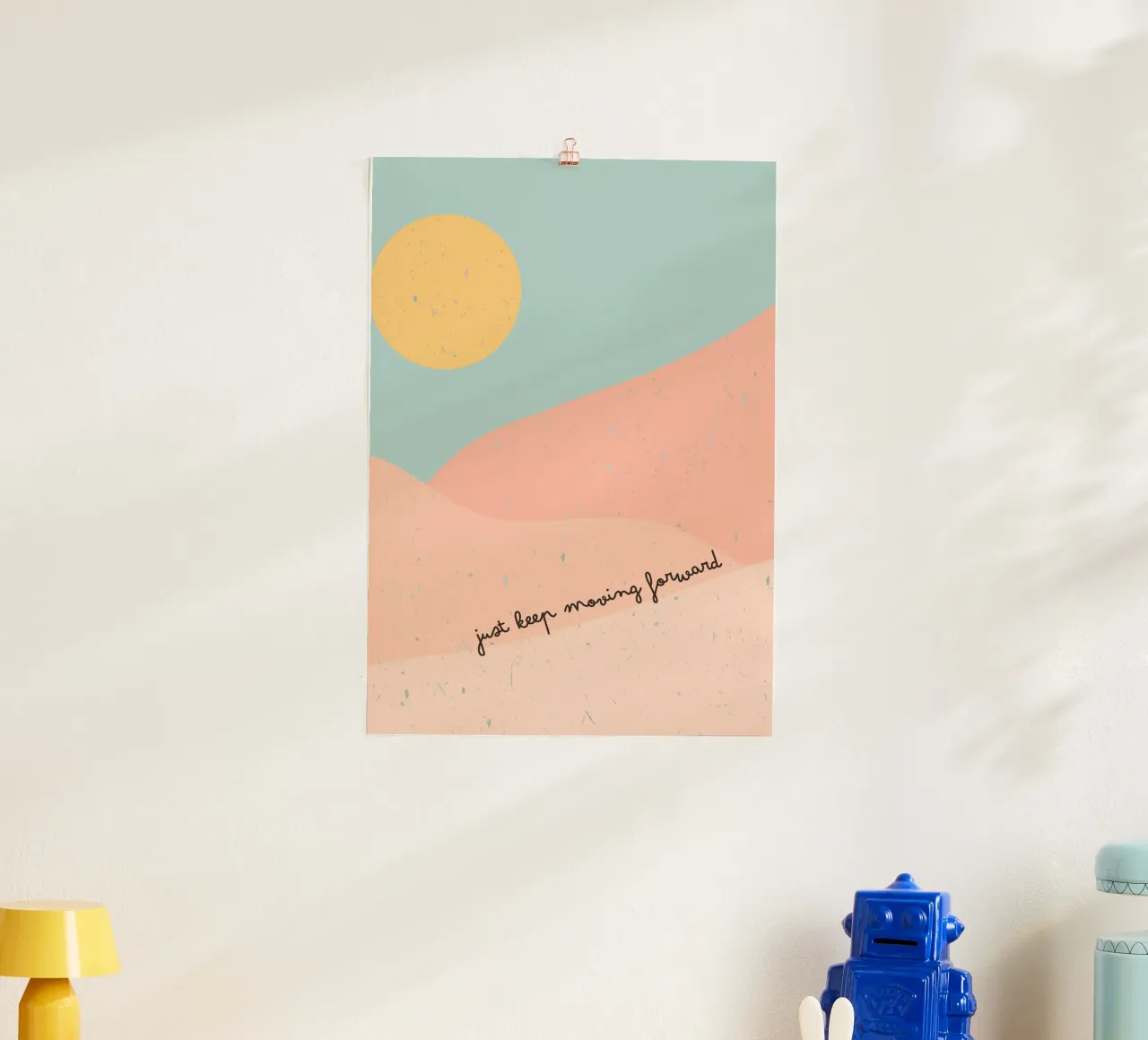 JUST KEEP MOVING FORWARD poster da Daily Motivation