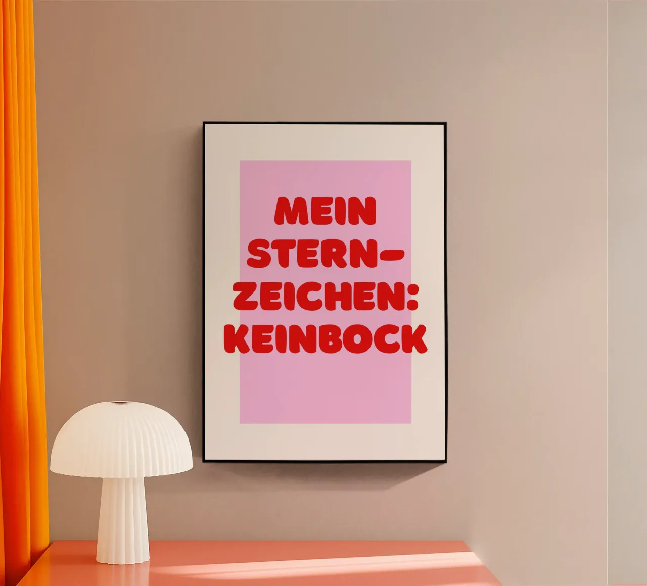 Sternzeichen Keinbock plexiglass da Flosters