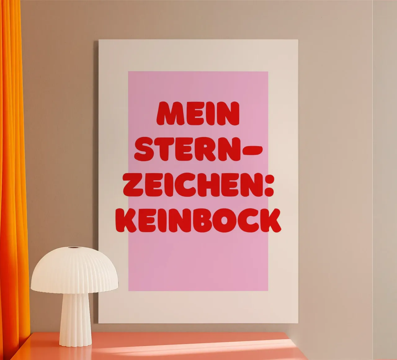 Sternzeichen Keinbock plexiglass da Flosters