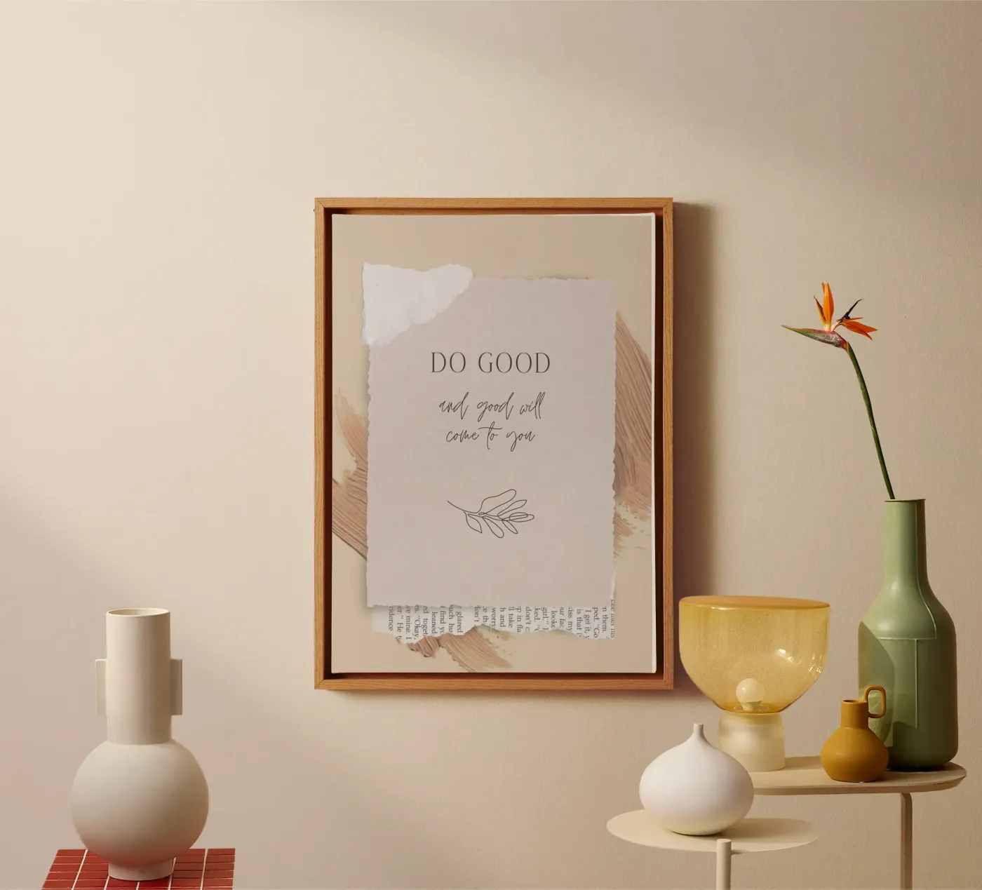 DO GOOD canvas van Daily Motivation