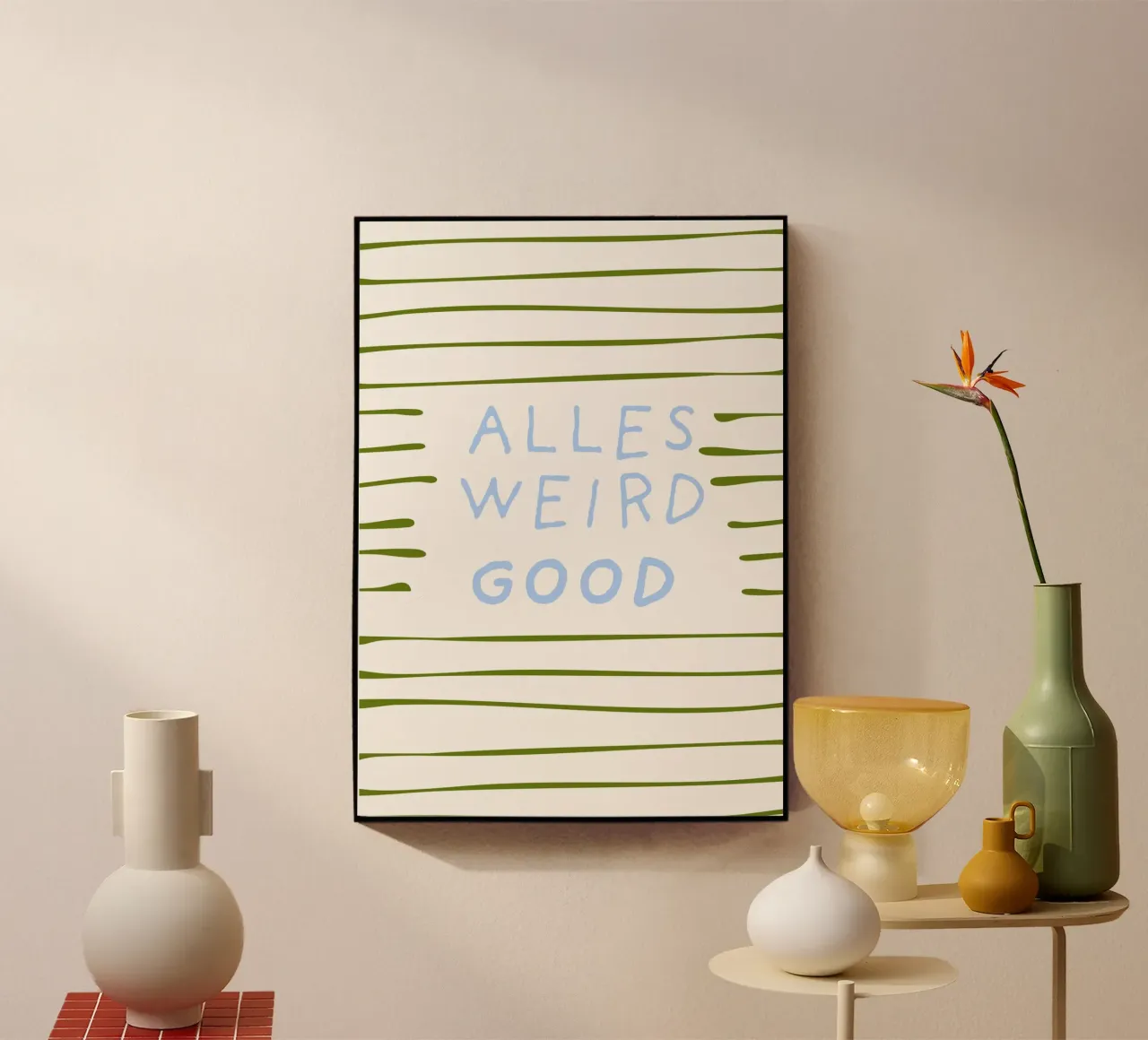 Alles weird good!! plexiglass da Flosters