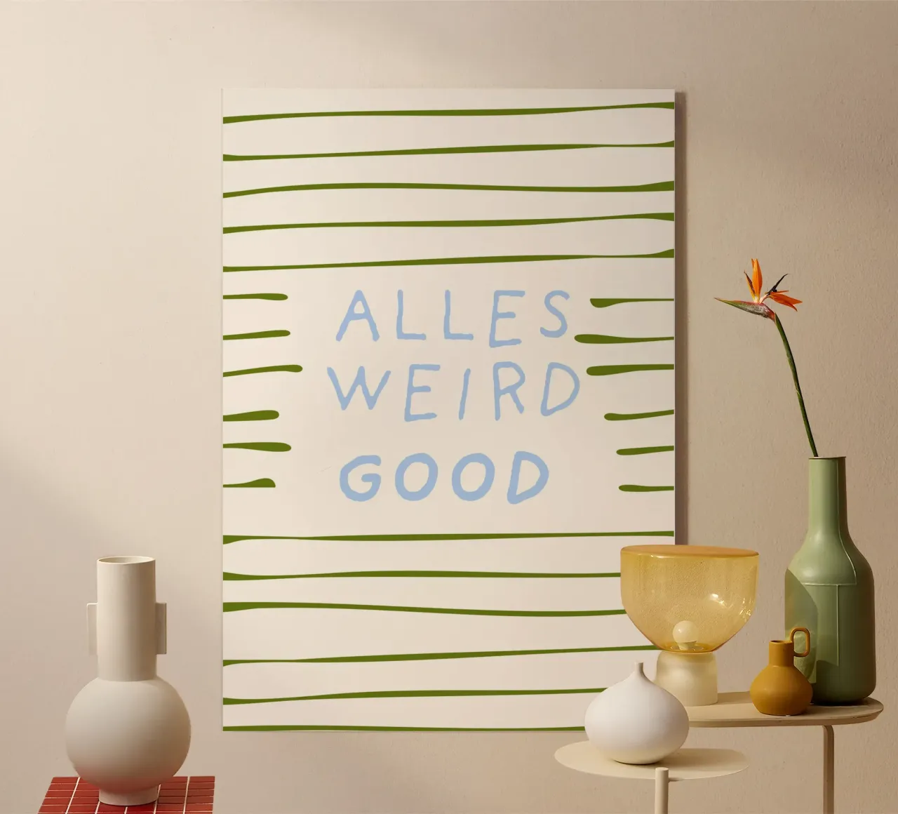 Alles weird good!! plexiglass da Flosters