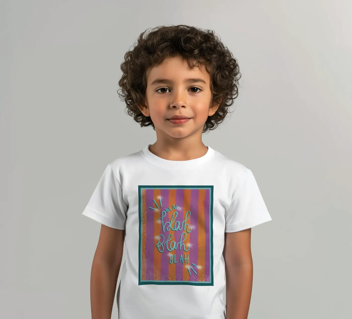 Blah… t-shirt bambini da Beeeplan
