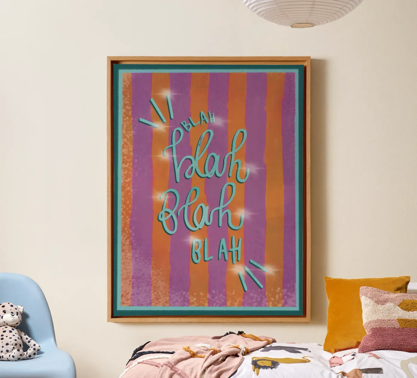 Blah… canvas van Beeeplan