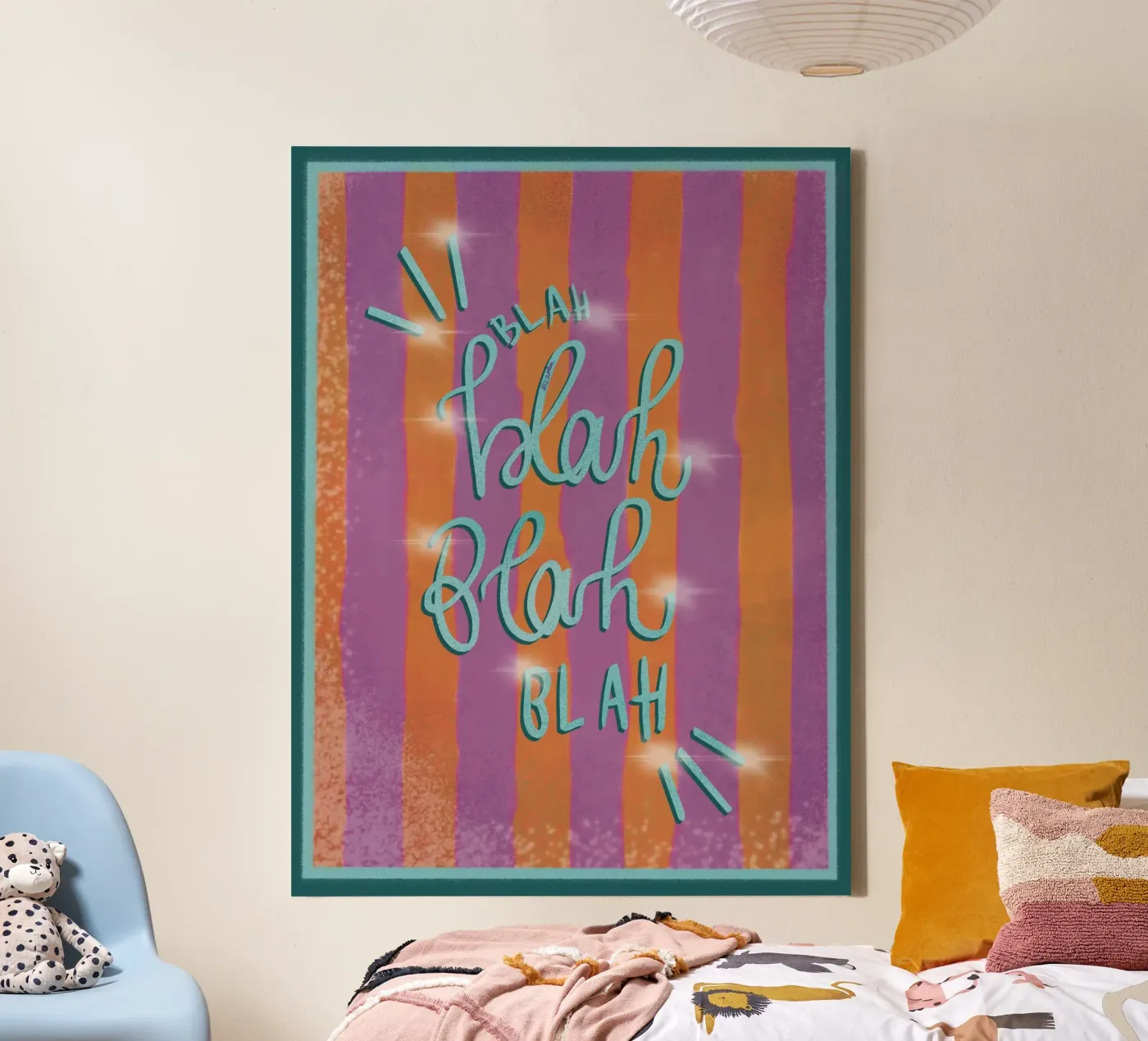 Blah… canvas van Beeeplan