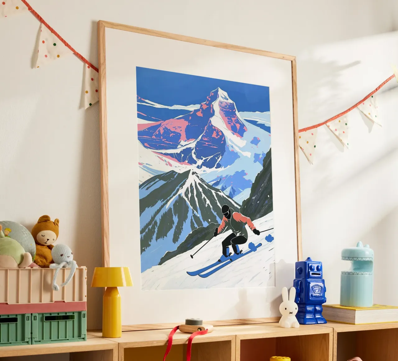 Discesa ripida poster da Taika Tori Art