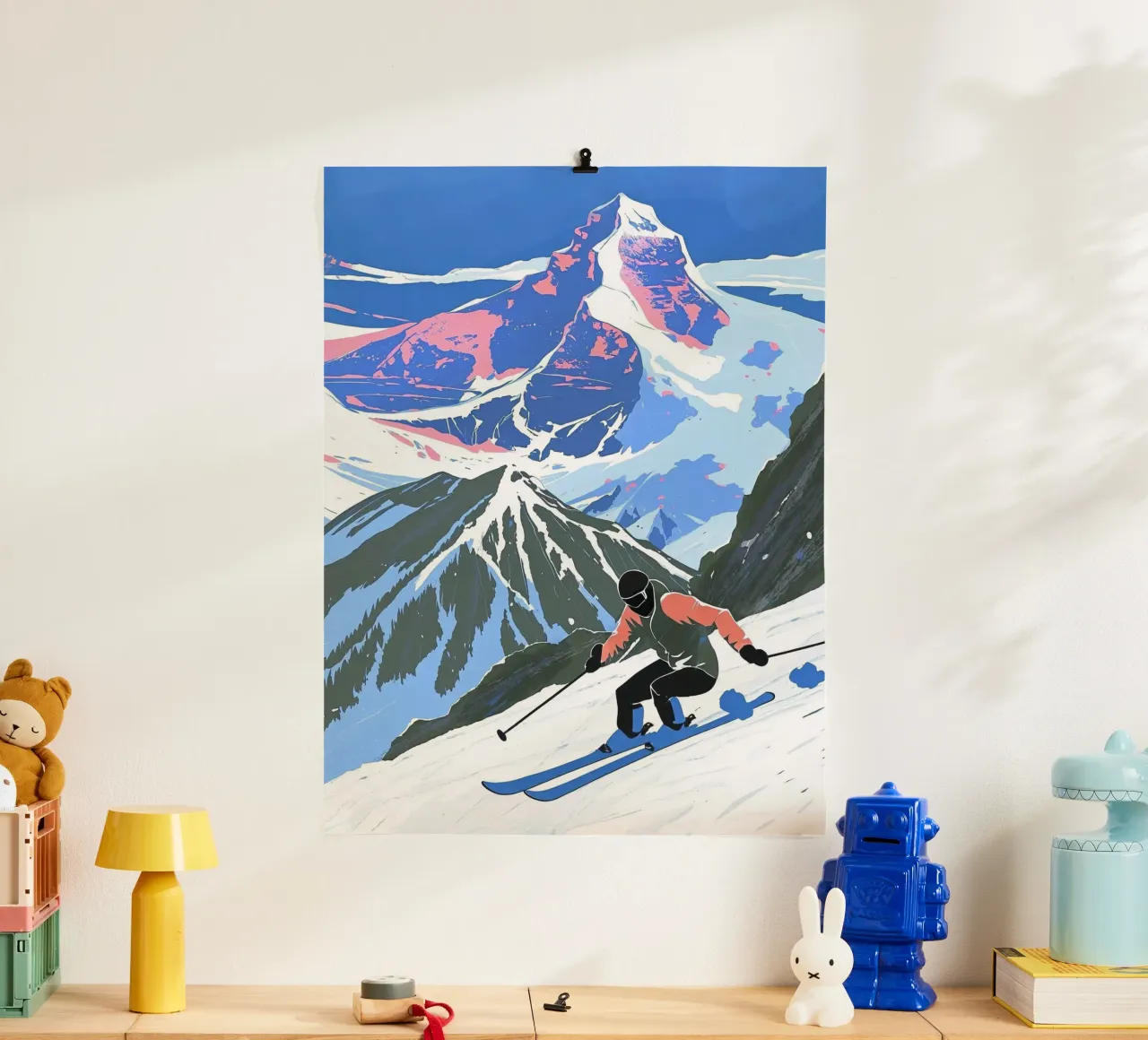 Discesa ripida poster da Taika Tori Art