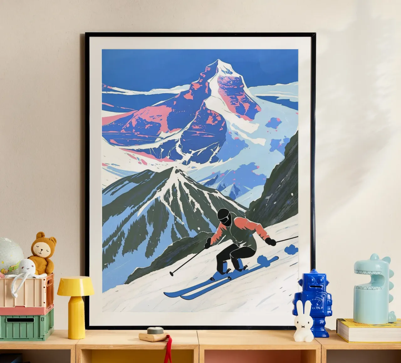 Discesa ripida poster da Taika Tori Art